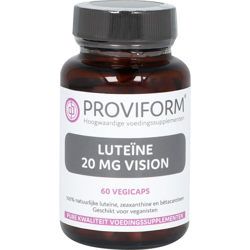 Proviform Luteïne 20 mg Vision - 60 Vegetarische capsules
