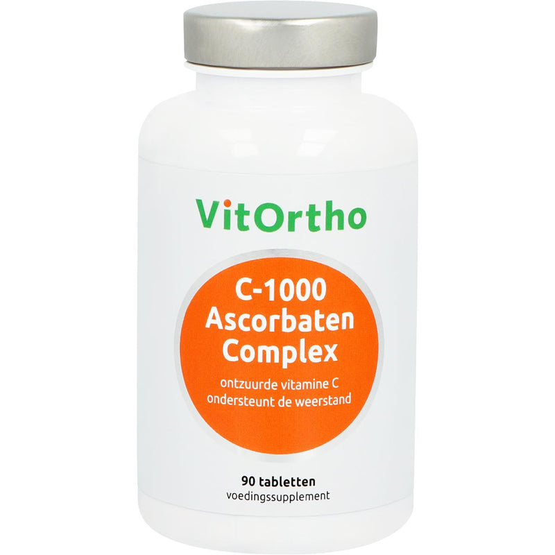 VitOrtho C-1000 Ascorbaten complex - 90 Tabletten