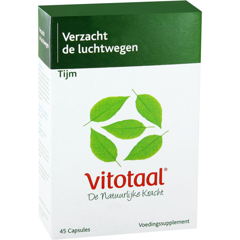 Vitotaal Tijm - 45 capsules