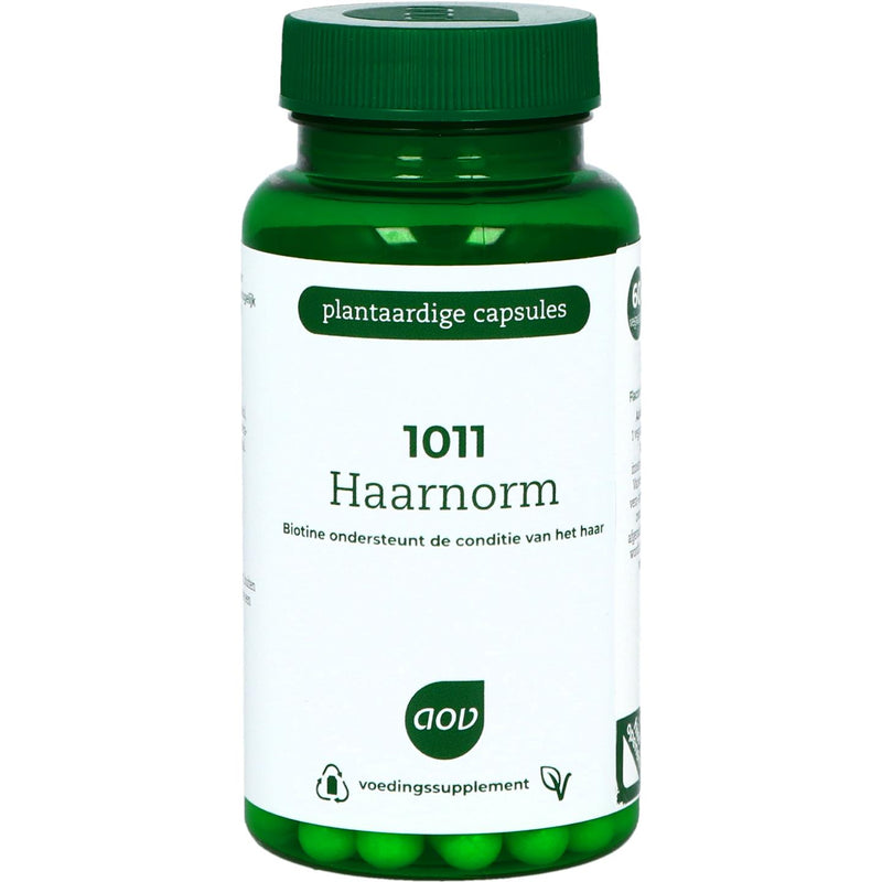 AOV 1011 Haarnorm - 60 Vegetarische capsules