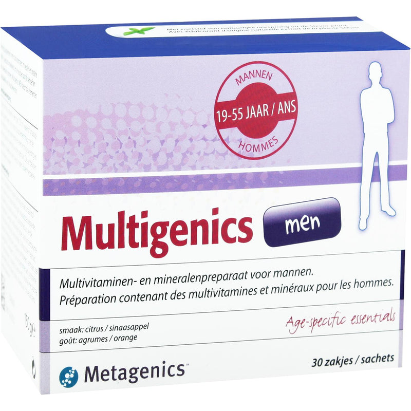 Metagenics Multigenics men - 30 sachets